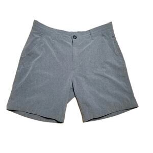Huckberry Wellen Cruiser Hybrid Shorts Gray Green Mens Size 31